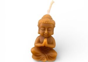 Pack x 10 Vela de miel forma Buda